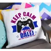 Poduszka dla gracza GAMER Keep Calm i graj dalej